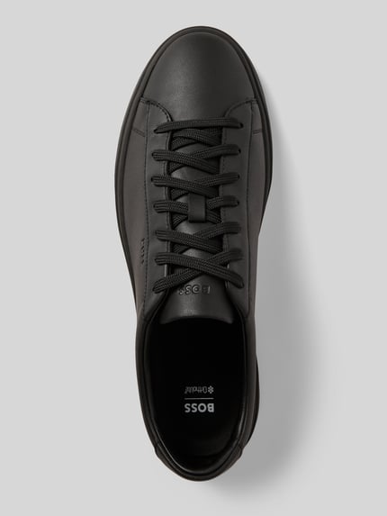 BOSS Low Top sneakers van echt rundleer Model 'KIERAN_TENN_ALLT' Black - 3