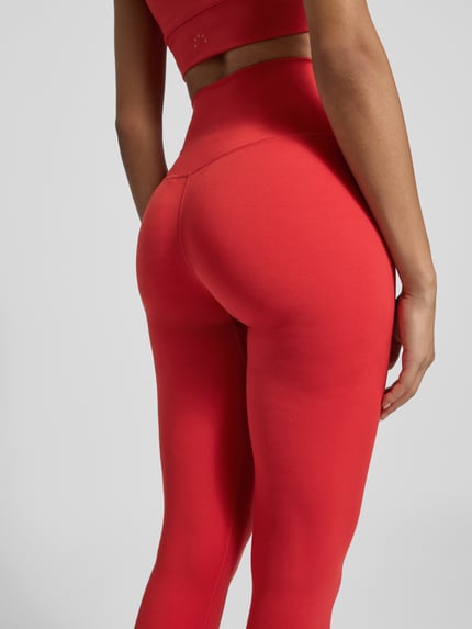 VARLEY Legginsy z elastycznym pasem model ‘FREESOFT’ Czerwony 3