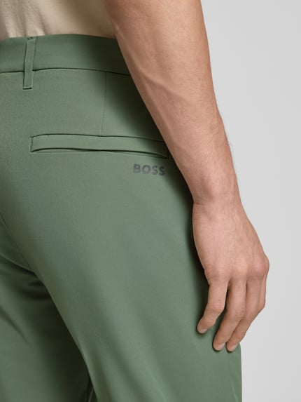 BOSS Green Slim Fit Hose aus wasserabweisendem Stretch-Gewebe Modell 'C_COMMUTER-SLIM' Lind 3