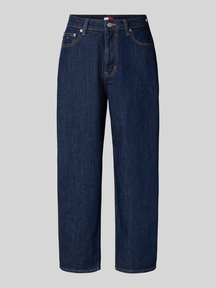 Tommy Jeans Baggy Jeans aus Baumwoll-Mix Modell 'JEANIE BALLOON' Dunkelblau 2