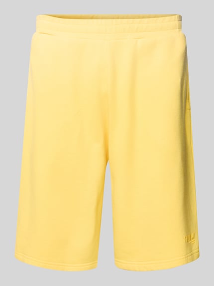 REVIEW Shorts mit elastischem Bund Pastellgelb 2