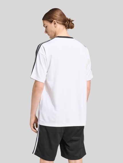 adidas Originals Relaxed Fit T-Shirt Trikot Weiss 5