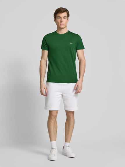 Lacoste T-shirt met ronde hals Groen - 1