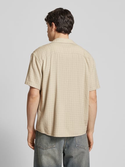 ONLY & SONS Vrijetijdsoverhemd met reverskraag, model 'LATHAM' Beige - 5
