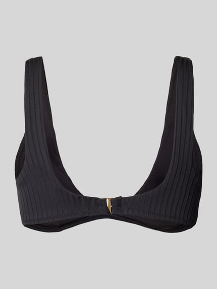 Rip Curl Bustier-Bikini-Oberteil mit Strukturmuster Black 3