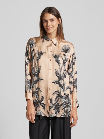 miss goodlife Bluse mit Allover-Print Sand 4