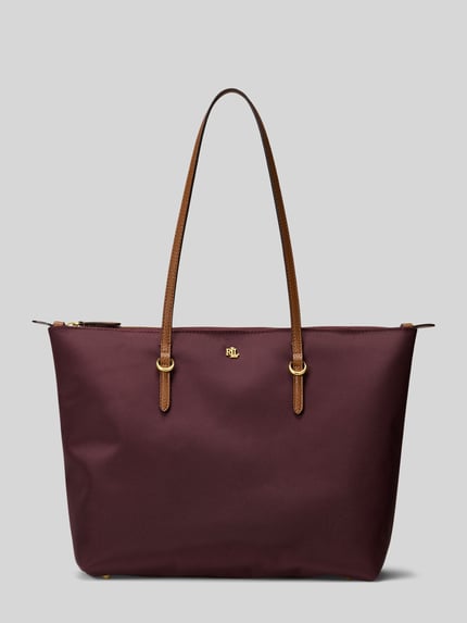 Lauren Ralph Lauren Henkeltasche mit Logo-Detail Modell 'KEATON' Bordeaux 2