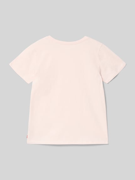 Levi’s® Kids Regular Fit T-Shirt aus reiner Baumwolle Rosa 3