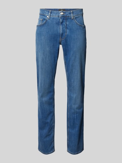 Brax Comfort fit jeans in 5-pocketmodel model 'Cooper' Jeansblauw gemêleerd - 2