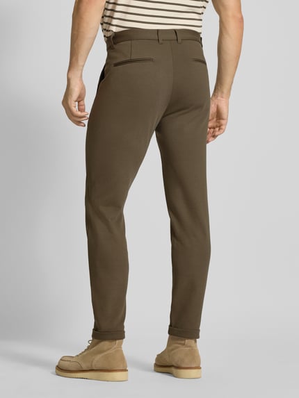 Lindbergh Spodnie o kroju slim fit z wpuszczanymi kieszeniami i kieszeniami z tyłu Oliwkowy 5