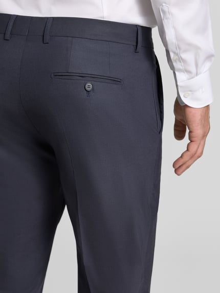 CINQUE Straight Fit Hose mit Bügelfalten Modell 'Totti' Dunkelblau 3