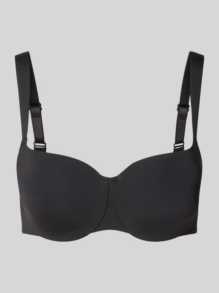 Gewatteerde beugelbeha met balconette-decolleté Shop The Look MANNEQUINE