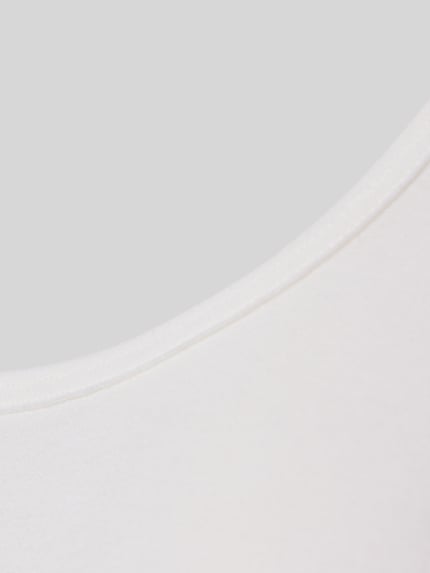 Sloggi slim fit tanktop met ronde hals Offwhite - 2