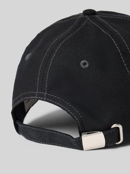 CK Calvin Klein Cap van katoen met logo Zwart - 3