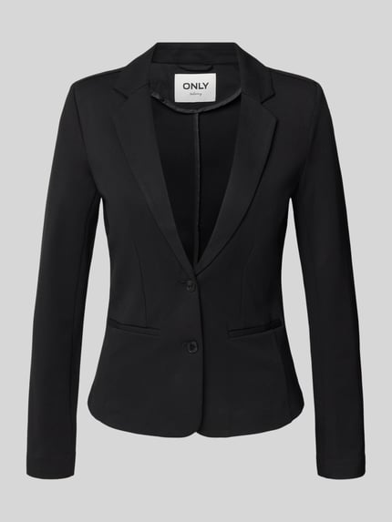 ONLY Blazer mit Label-Details Modell 'Poptrash' Black 2