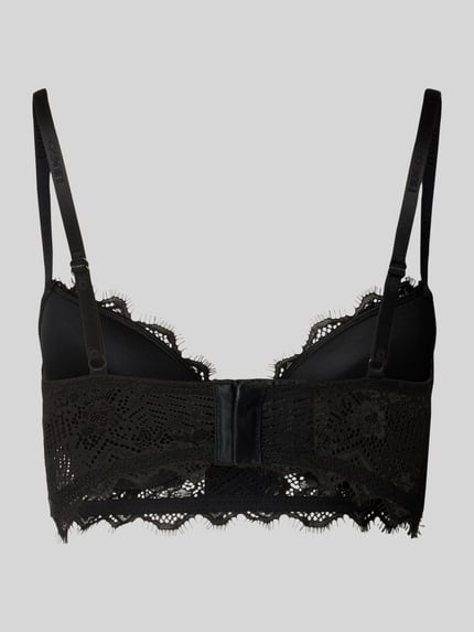 HUGO Schalen-BH mit Spitzenbesatz Modell 'RED LABEL' Black 3