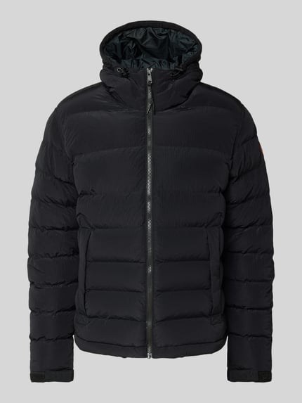 Napapijri Gewatteerd jack met capuchon en ritssluiting, model 'A-TEREZ' Zwart - 2