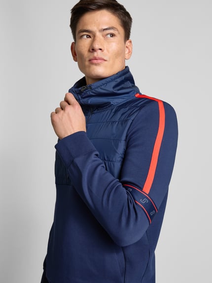 JOY Bluza ze stójką model ‘G-Style’ Ciemnoniebieski 3