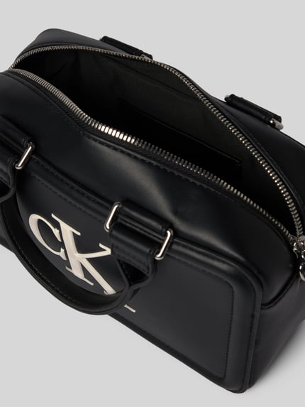 CK Calvin Klein Crossbody Bag in Leder-Optik Black 5