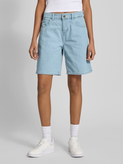 Dickies Loose Fit Jeansshorts im 5-Pocket-Design Modell 'HERNDON' Hellblau 4