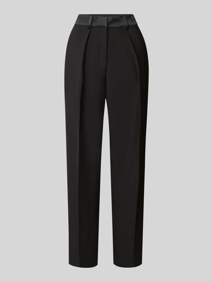 Bardot High Rise Stoffhose mit Gesäßtaschen Black 2