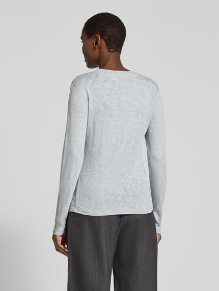 Marc O'Polo Regular fit shirt met lange mouwen van puur katoen Lichtblauw - 5