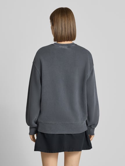 Carhartt Work In Progress Relaxed Fit Sweatshirt aus reiner Baumwolle Anthrazit 5