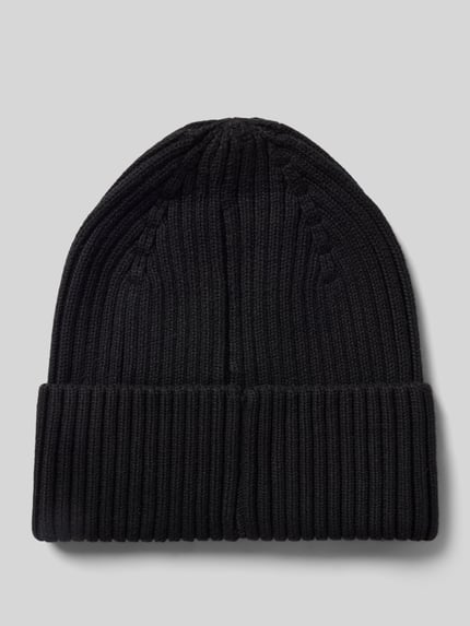 PIECES Mütze mit breitem Umschlag Black 1