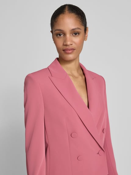 Jake*s Cocktail Regular Fit Blazer mit Reverskragen Altrosa Melange 3