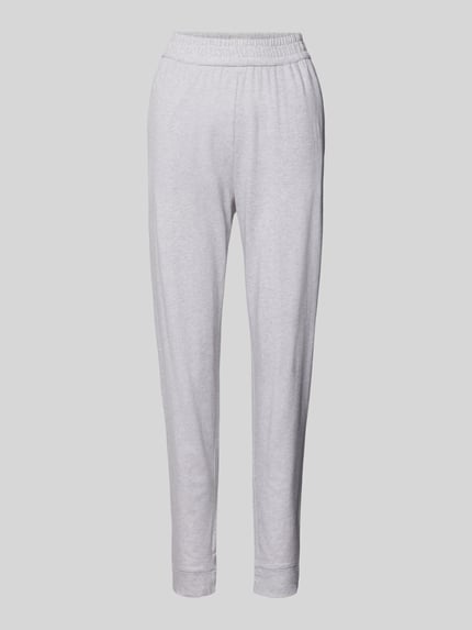 SCHIESSER Relaxed Fit Sweatpants mit Teilungsnähten Hellgrau 1