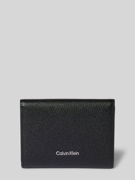 CK Calvin Klein Portemonnaie mit Label-Print Black 2