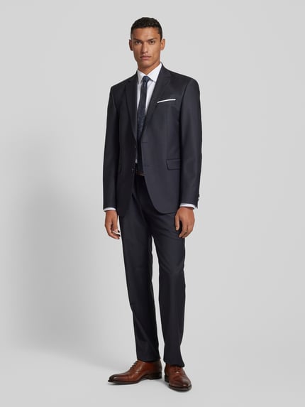 JOOP! COLLECTION Slim Fit 2-Knopf-Sakko mit Pattentaschen Dunkelblau 1