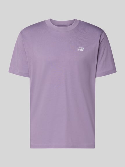 t-shirt z logo i okrągłym dekoltem Shop The Look MANNEQUINE