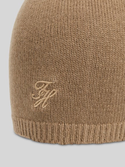 Tommy Hilfiger Mütze aus Woll-Kaschmir-Mix Beige 2