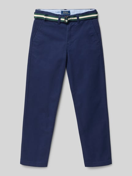 Polo Ralph Lauren Kids Straight Leg Chino aus Baumwoll-Mix Marine 1