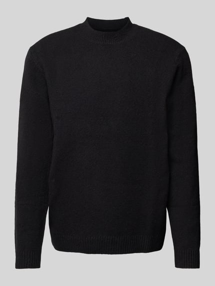 JACK & JONES Premium Strickpullover mit Polokragen Modell 'MAVERICK' Black 2