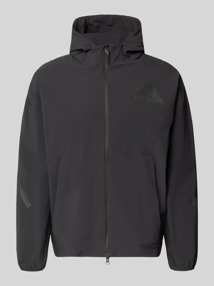 adidas Sportswear Regular Fit Jacke mit Kapuze Black 2