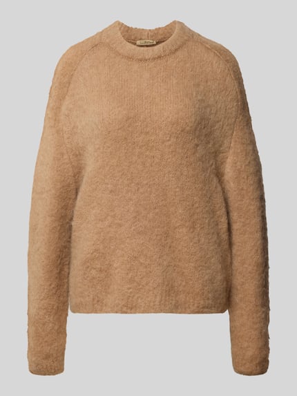 Sweter z dzianiny z dodatkiem wełny Shop The Look MANNEQUINE