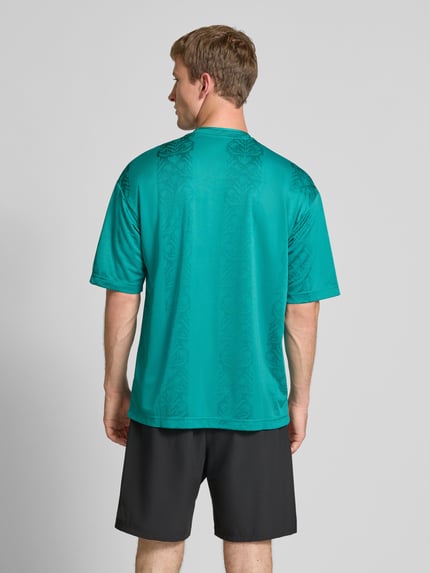 adidas Sportswear Regular Fit T-Shirt mit Logo-Print Modell 'Tiro' Lind 5