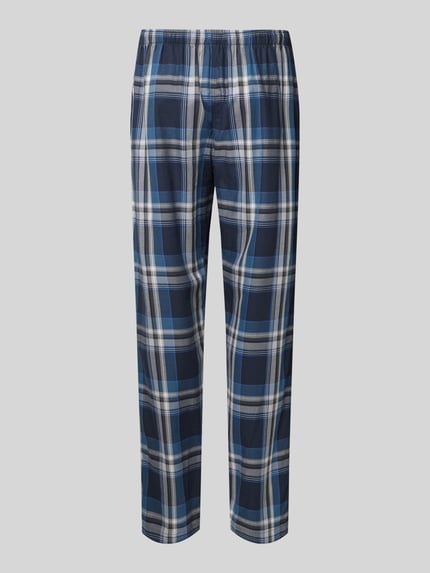 SCHIESSER Pyjama-Hose mit Eingrifftaschen Dunkelblau 3