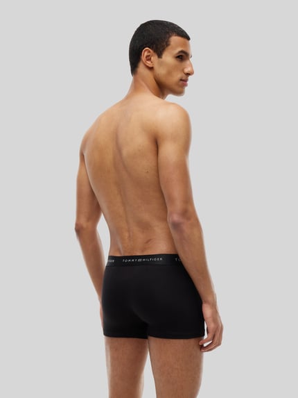Tommy Hilfiger Trunks mit elastischem Logo-Bund im 3er-Pack Black 5