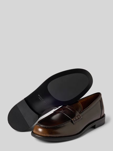 Vagabond Slipper aus Rindsleder Modell 'LINN' Dunkelbraun 4
