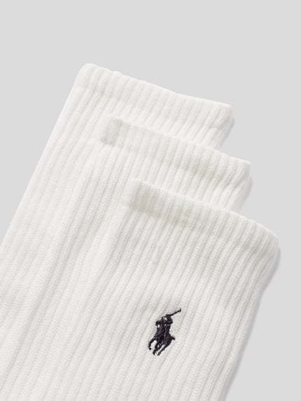 Polo Ralph Lauren Underwear Socken mit Stretch-Anteil im 3er-Pack Weiss 2