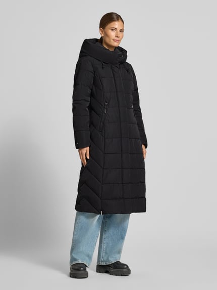 khujo Steppmantel mit Kapuze Modell 'ENUE' Black 4