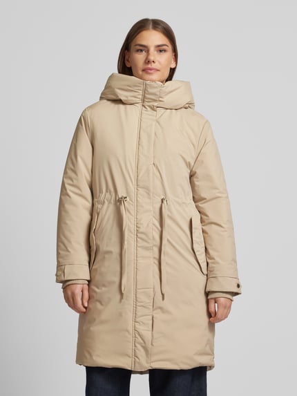 Christian Berg Woman Selection Parkamantel mit Kapuze Sand 4