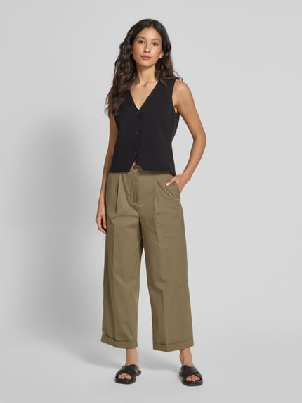Tommy Hilfiger Chinosy o kroju relaxed fit z mieszanki bawełny Szarobrązowy 1