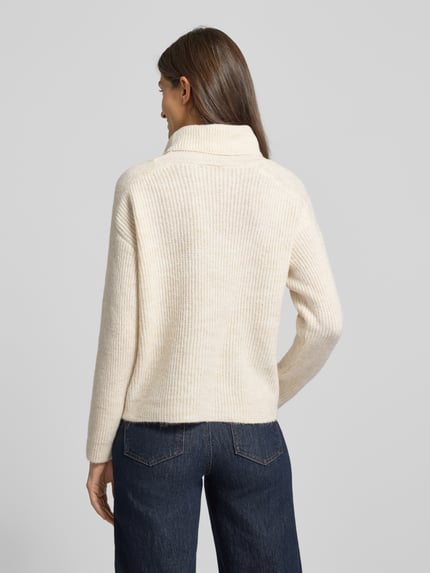 MORE & MORE Strickpullover mit Rollkragen Kitt 5