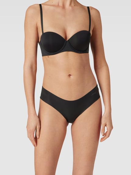 Sloggi Hipster met labelprint, model 'ZERO MICROFIBER 2.0' Zwart - 1