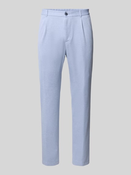 JOOP! COLLECTION Regular Fit Anzughose aus Viskose-Mix Modell 'Lester' Hellblau 2