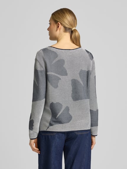 Tom Tailor Pullover aus reiner Baumwolle Marine 5